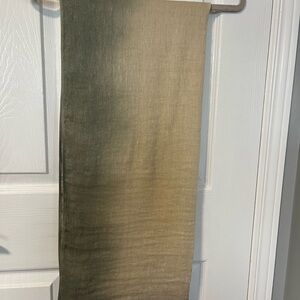 Blue - Green Gradient Scarf 55x50 inches